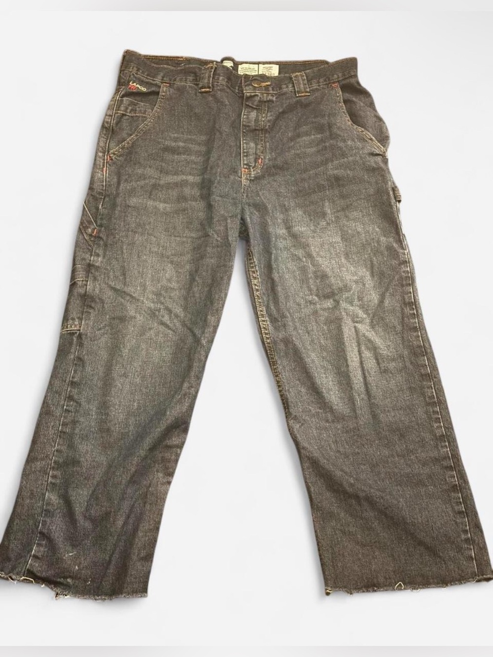 LAPCO FR Flame Resistant Carpenter
Work Jeans 34x32 Raw Hem Utility Denim